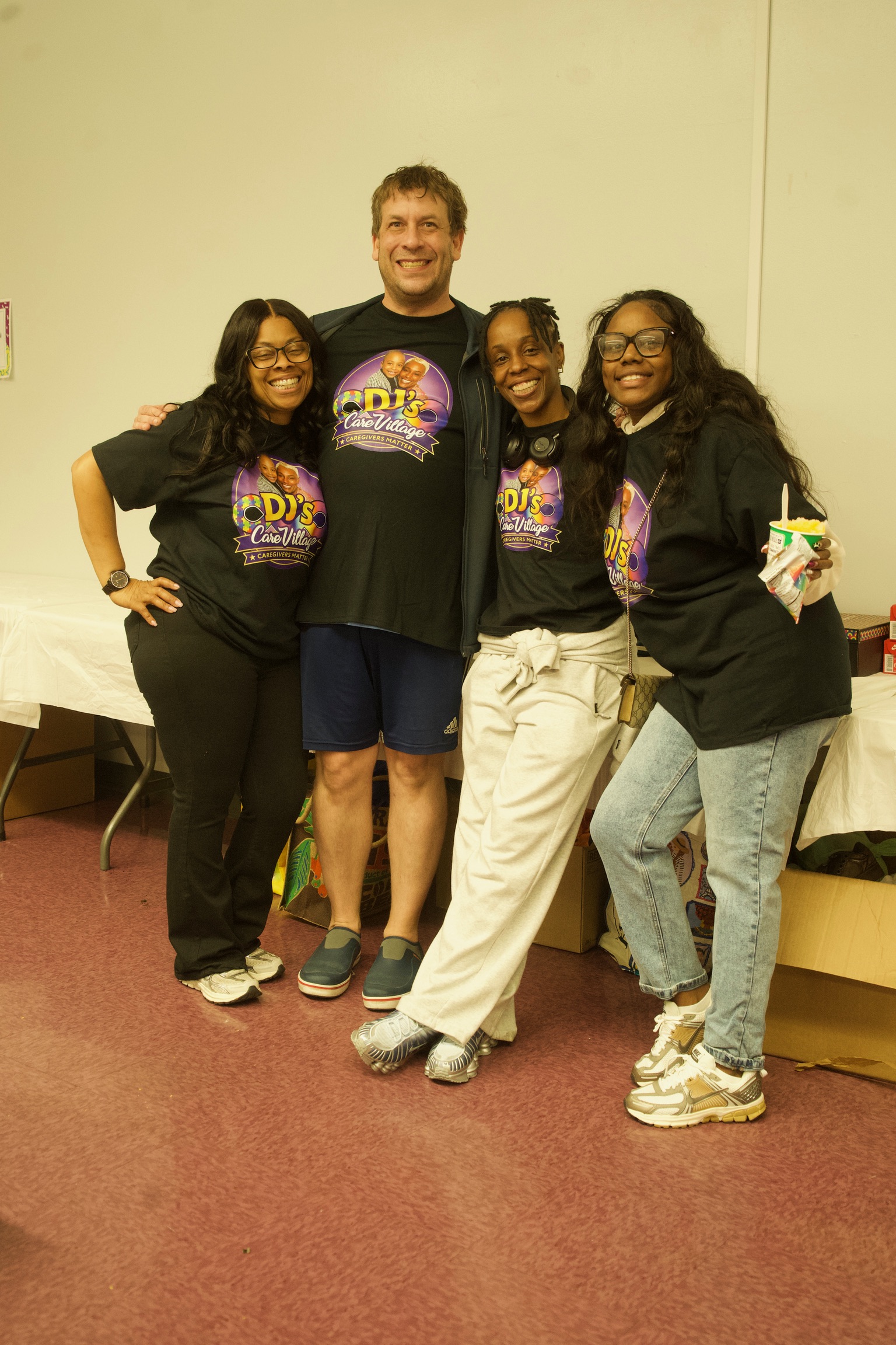 DJ's Care Village community event